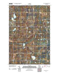 2010 Map of Metzger Lake, 2010 Print