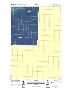 2010 Map of Michigan Island OE S, 2010 Print