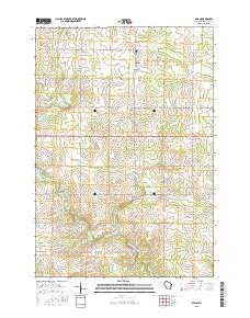 2015 Map of Milan, 2015 Print