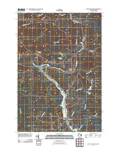2011 Map of Miscauno Island, 2011 Print