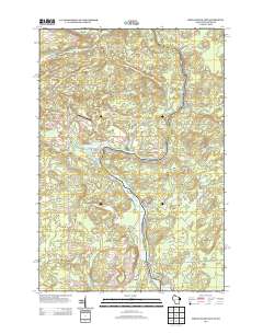 2013 Map of Miscauno Island, 2013 Print