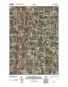 2010 Map of Mishicot, 2010 Print