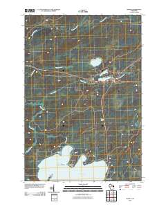 2010 Map of Monico, 2010 Print