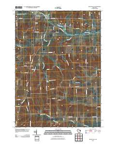 2010 Map of Monticello, 2010 Print