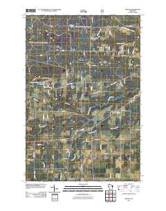 2011 Map of Moquah, 2011 Print