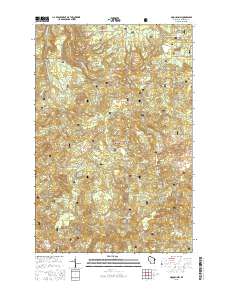 2015 Map of Moquah NW, 2015 Print