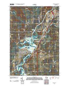 2010 Map of Mosinee, 2010 Print