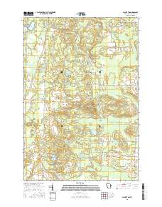 2015 Map of Mount Tom, 2015 Print