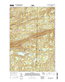 2015 Map of Mount Whittlesey, 2015 Print