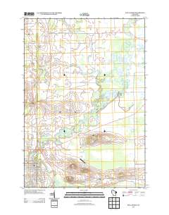 2013 Map of New London, 2013 Print