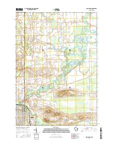 2016 Map of New London, 2016 Print