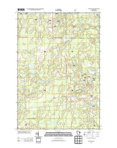 2013 Map of Newald, 2013 Print