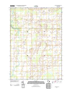 2013 Map of Nichols, 2013 Print