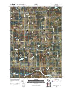 2010 Map of Oconto Falls North, 2010 Print