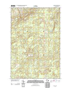 2013 Map of Patzau, 2013 Print