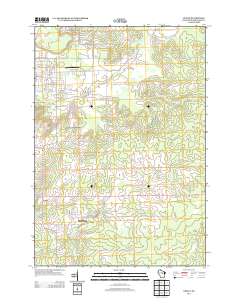 2013 Map of Peplin, 2013 Print