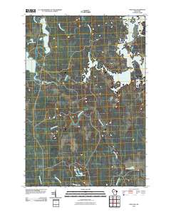 2010 Map of Pier Lake, 2010 Print