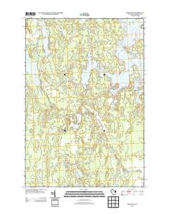2013 Map of Pier Lake, 2013 Print