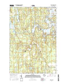 2015 Map of Pier Lake, 2015 Print