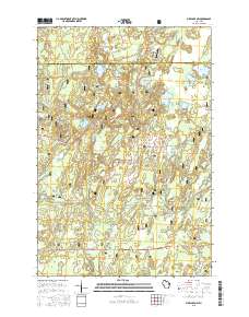2015 Map of Pike Lake NW, 2015 Print