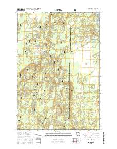 2015 Map of Pike Lake SE, 2015 Print