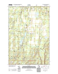 2013 Map of Pike Lake SW, 2013 Print