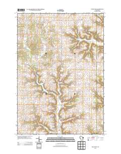 2013 Map of Plum City, 2013 Print