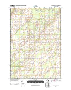 2013 Map of Porterfield SW, 2013 Print
