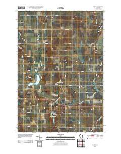 2010 Map of Poskin, 2010 Print