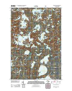 2011 Map of Presque Isle, 2011 Print