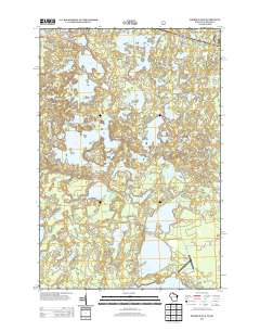 2013 Map of Presque Isle, 2013 Print