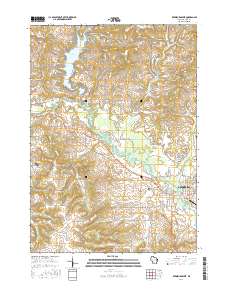 2016 Map of Reedsburg West, 2016 Print