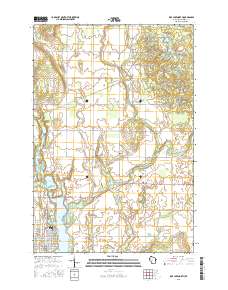 2015 Map of Rice Lake North, 2015 Print