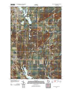 2010 Map of Rice Lake South, 2010 Print