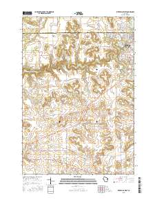 2015 Map of River Falls West, 2015 Print