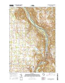 2015 Map of Saint Croix Dalles, 2015 Print