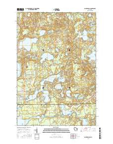 2015 Map of Saint Germain, 2015 Print