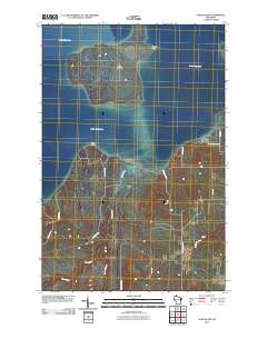 2010 Map of Sand Island, 2010 Print