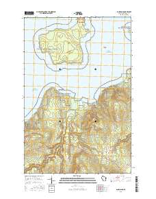 2015 Map of Sand Island, 2015 Print