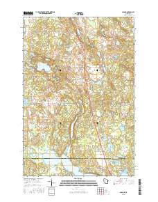 2015 Map of Sarona, 2015 Print