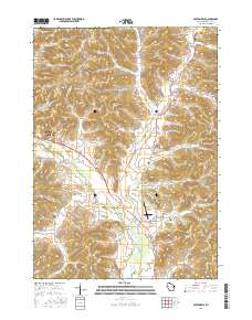 2016 Map of Sextonville, 2016 Print