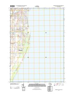 2013 Map of Sheboygan South, 2013 Print