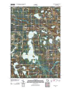 2010 Map of Siren East, 2010 Print