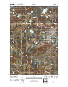 2010 Map of Spooner, 2010 Print