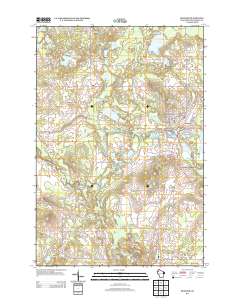 2013 Map of Spooner, 2013 Print