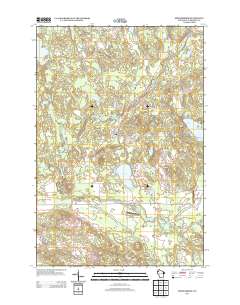 2013 Map of Springbrook, 2013 Print