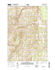 2015 Map of Stangelville, 2015 Print