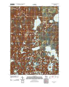 2010 Map of Stone Lake, 2010 Print