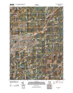 2010 Map of Sun Prairie, 2010 Print