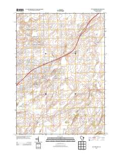 2013 Map of Sun Prairie, 2013 Print